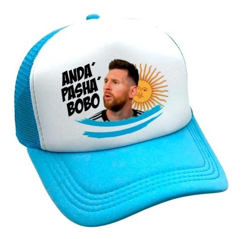 Gorras Messi Anda Pasha Bobo Argentina Campeon 2022