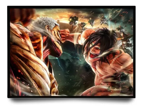 Quadro Shingeki no kyojin Temporada 1