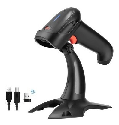  Barcode Scanner 2d Qr Wireless Bluetooth With Stand