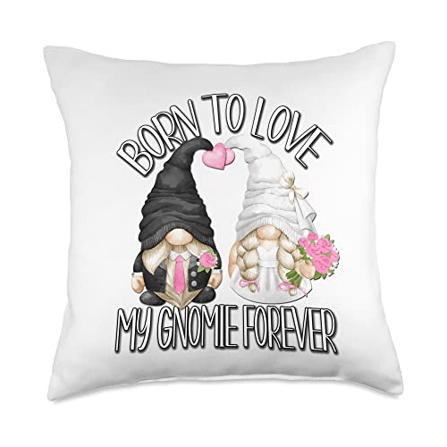 Gnomos De Novios Boda, Funda De Almohada, 45.72 Cm X 45...