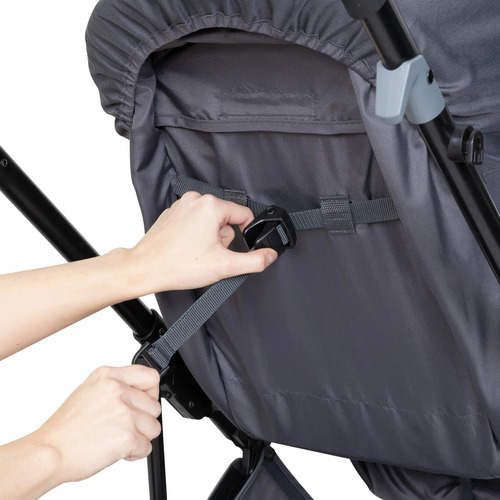 Coche Sonar Switch Baby Trend 6 En 1 Travel System Color Desert Cloud Chasis Negro