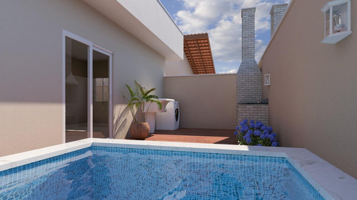 Imagem 3 de 12 de Casa Com Piscina Na Praia!! Litoral Sul Ref. Ca251-f/dz