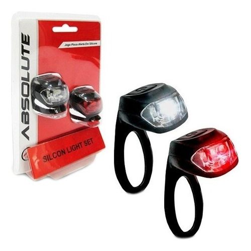 Kit Pisca Led Alerta Para Bicicletas Absolute Segurança