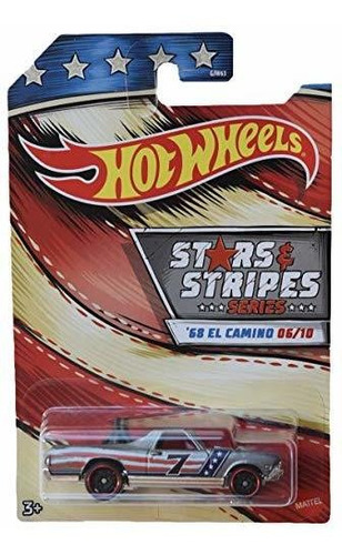 Hot Wheels Stars  Stripes Series '68 El Camino 6/10, 8tp1i