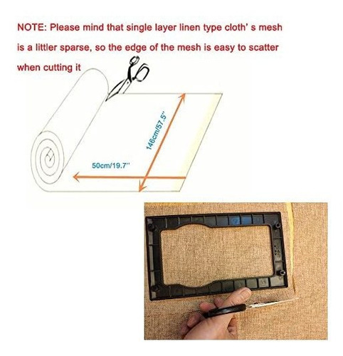 Altavoz Flushbay Speaker Grill Cloth, De Lino, De Una Sola C