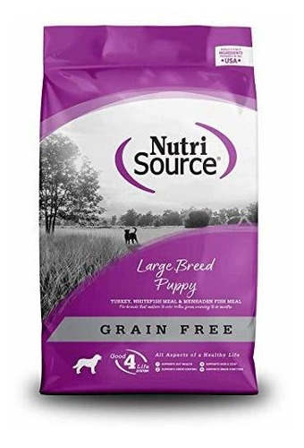 Nutrisource Grano Libre (turquía) Ampliación De 30 Libras Pu