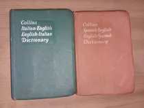 Comprar Pack Collins Gem Italian English Spanish English Dictionary
