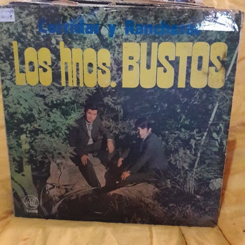 Vinilo Los Hermanos Bustos Corridas Y Rancheras F3