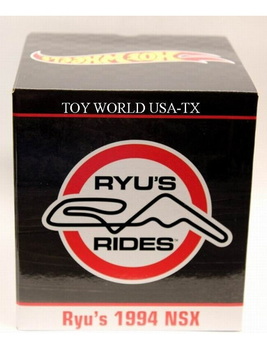 Honda Nsx 1994 Rlc Red Line Club 2023 Exclusivo Ryu's 1994