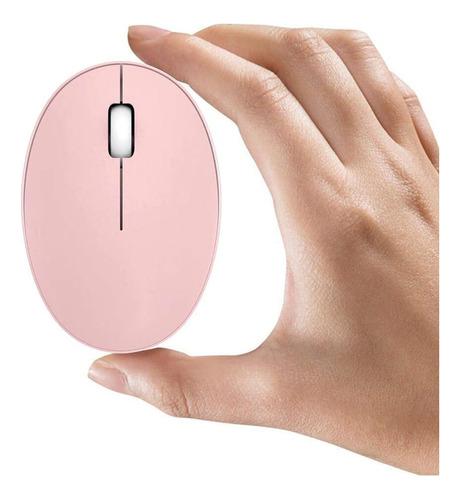 Mouse Tenmos, Rosa/inalámbrico/3 Botones/recargable