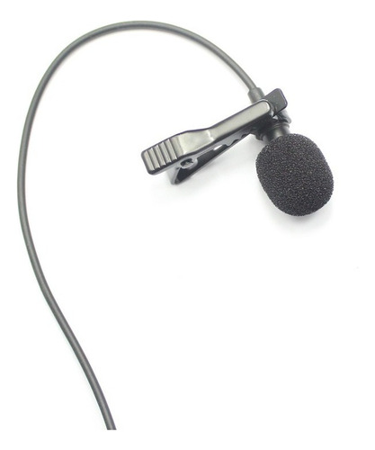 Microfono De Solapa Star Tec St-mic-01 Negro 3.5 Mm + Adapt