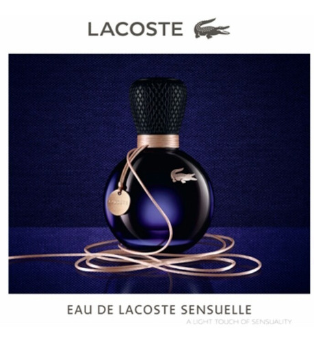 Perfume Eau De Lacoste Sensuelle Dama 90ml Original + Envío