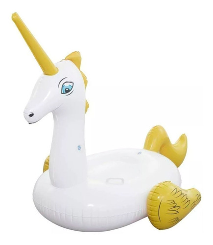 Imagen 1 de 9 de Unicornio Grande Inflable Flotador Pileta Bestway 41107 Full