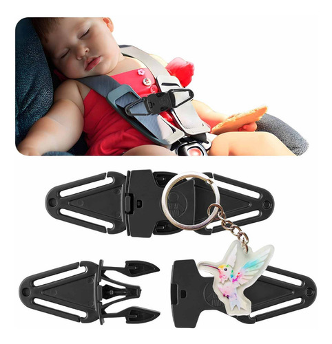 C. 2 Ps Correa Anti Escape Asiento Pecho Arnés Clips For
