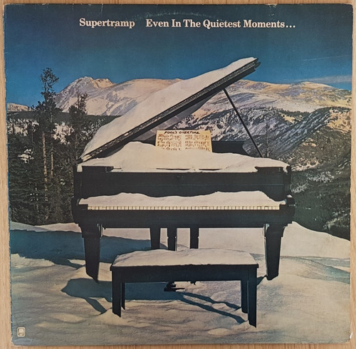 Lp Vinil - Supertramp - Even In The Quietest Moments - 1977