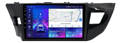 Multimidia Corolla 14/17 9p Android 13 Carplay 2gb 64gb