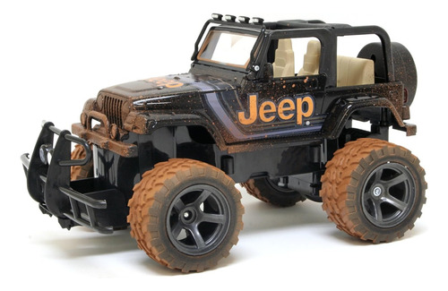 Carro Jeep Wrangler Rubicon Mud Slinger Radio Control E 1:15