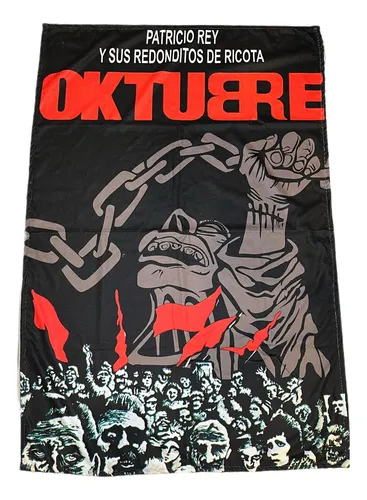 comprar Oktubre Los Redondos Toallon Lona Indio Solari Rock