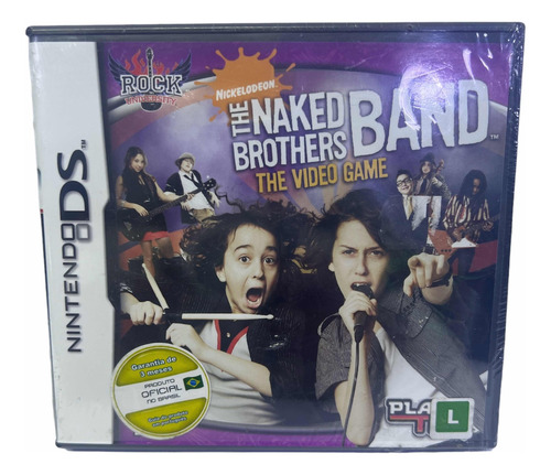 The Naked Brothers Band The Video Game P/ Nintendo Ds Novo