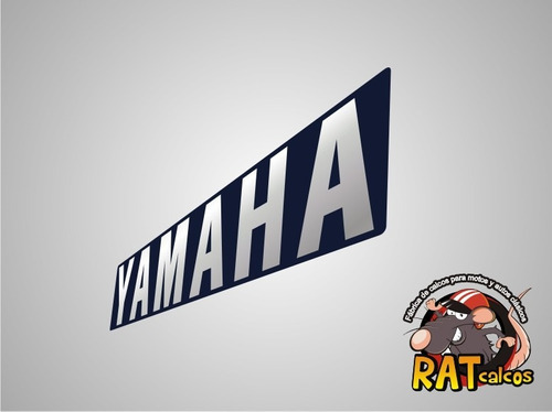 Calco Yamaha Jog / Logo Frente Azul