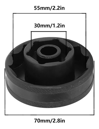 S Herramienta De Enchufe De Rueda De 55 Mm+30 Mm Para