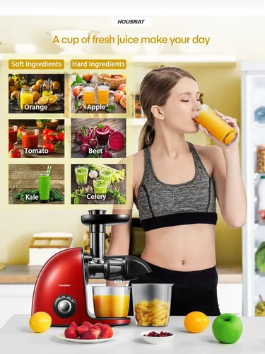 Extractor de jugo con sistema de masticación hotsell