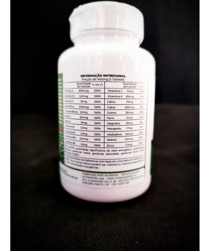 Polivitamínico De A-z (60caps)  Original - Newnutrition 