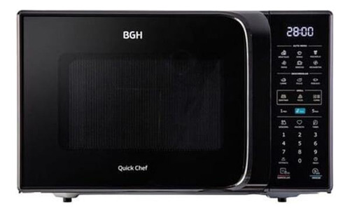 Microondas Bgh B228dn20 28 Litros 900w Grill Negro