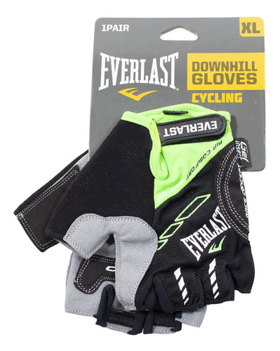 Guantes Treck Down Hill Verde Neon Everlast