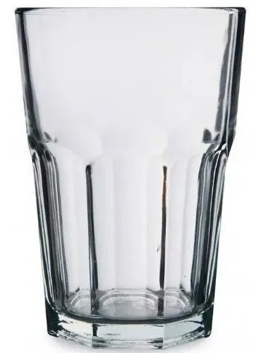 Vaso Vidrio Rigolleau Oslo 400ml X 20u Vidrio Duro Oferta 