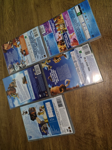 Dvd A Era Do Gelo 1 2 3 4 E 5 Kit Ice Age (Usado)
