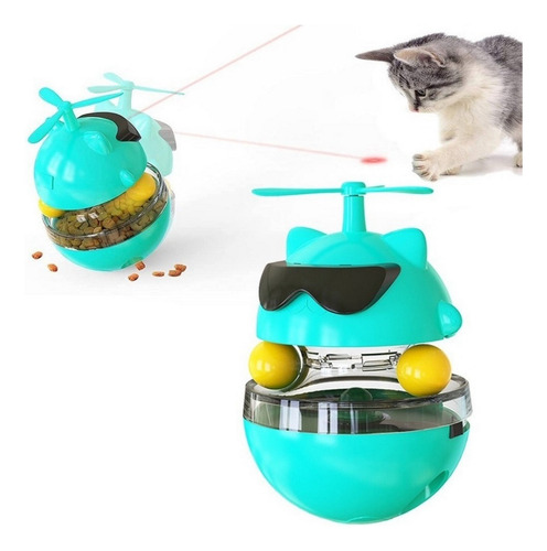 Juguete Del Gato Láser Giratorio Eyenimal Dardo Automático