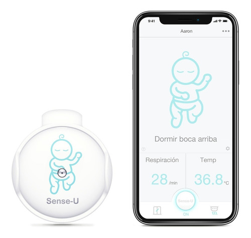 Sense-u Baby Monitor (sensores De Temperatura Corporal Respi