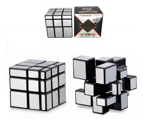Vdealen Cubo Magico de superficie espejo Magico Cubo Plata 3x3x3 
