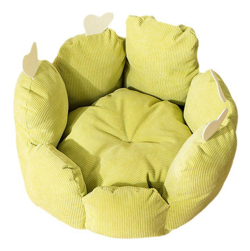 Cama Para Mascotas Con Forma De Pétalo De Cactus, Cama Para