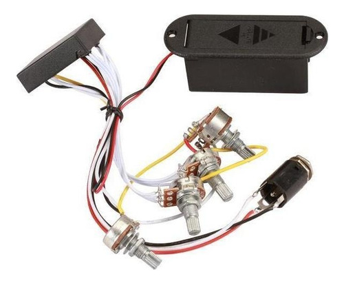 Circuito De Preamplificador De Ecualizador De 2x2 Bandas