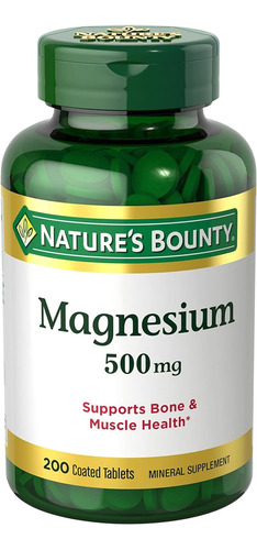 Magnesio Alta Potencia 200 Tabl