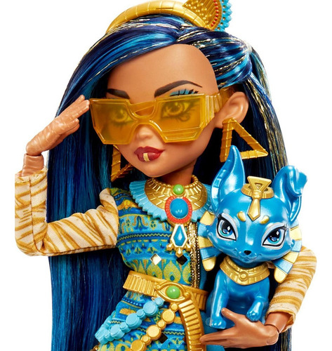 Boneca Monster High Cleo De Nilo de 27 cm - Acessorios 2022
