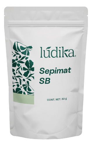 Sepimat Sb Espesante Emulsionante acabado Mate Serum Cremas sensacion suave y empolvada matificante Procesos en frio o en caliente Todo tipo de piel Día/Noche Hebbe cosmetics & Ludika 50g