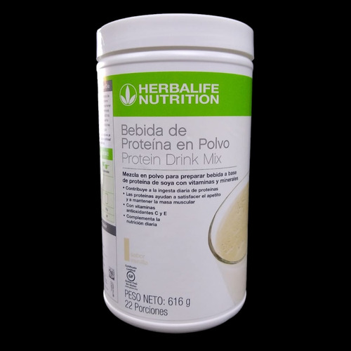 Herbalife Proteina En Polvo Pdm 616 Sabor Vainilla