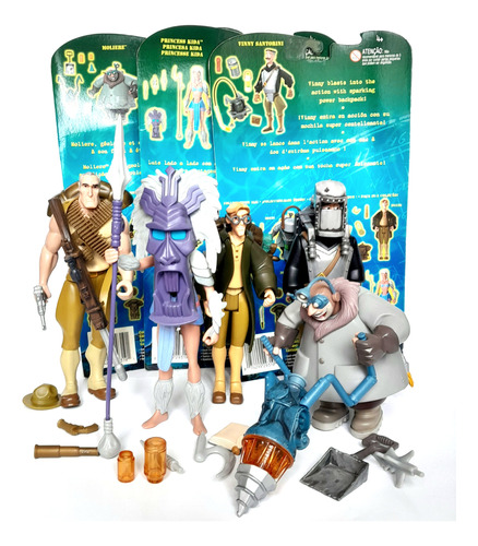 Set Figuras Atlantis Completo - Disney Mattel - Los Germanes