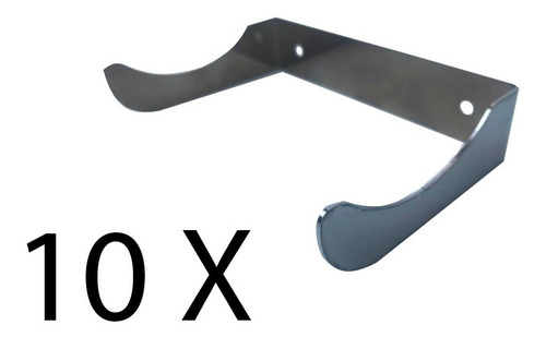 10 Unidades De Suporte P/ 1 Garrafa De Vinho Adega Inox