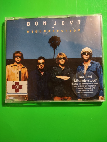 Bon Jovi - Misunderstood (cd Single, 2002 Alemania)