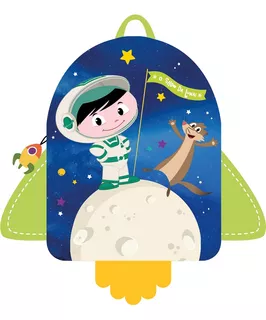 Mochila Show Da Luna Infantil Costa Ys 42253 Yins Kids