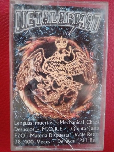 Cassette Usado Metalaria '97 Mechanical Caos, Lenguas Tz014