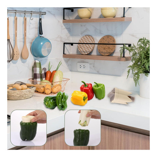 2pcs Pepper Deseeder, 2 En 1 Corer De Frutas Y Pimienta, De