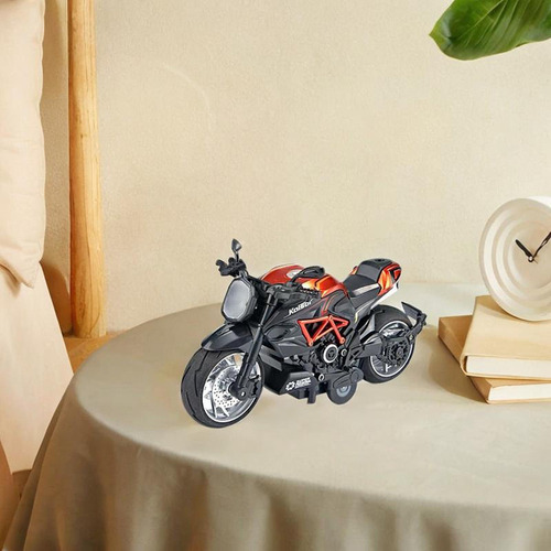 Modelo De Motocicleta, Juguete De Motocicleta Con Retroceso,