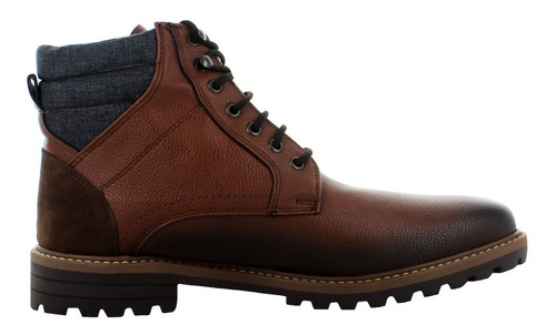 Lugo Conti Bota Oxford Cafe Degradado Con Negro Demin Para H