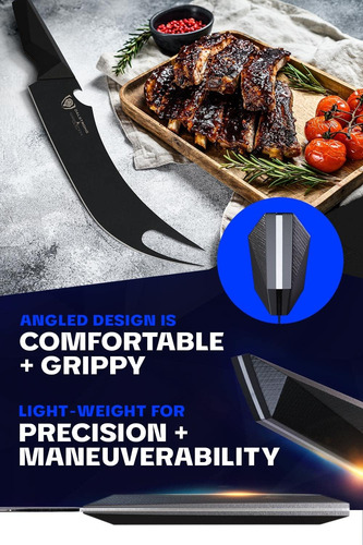 Bbq Pitmaster & Cuchillo Para Carne, 9 Pulgadas, Serie Shado