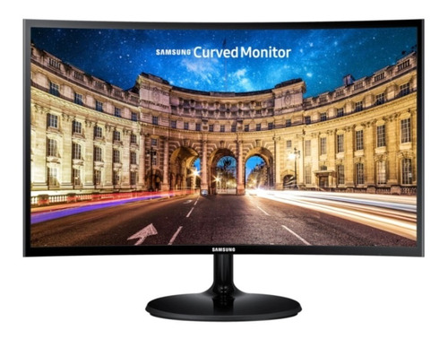 Monitor Samsung Gamer Curvo  Fhd 24 Pulgadas Cf390 1800r